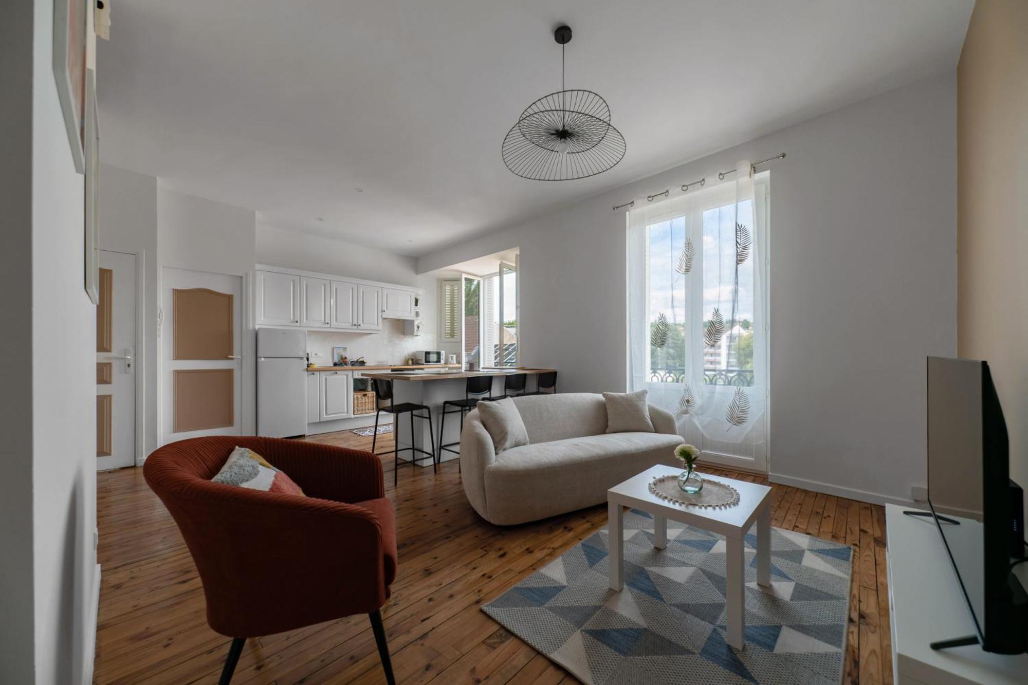 Le Grenet - Appartement Design En Duplex Виши Экстерьер фото